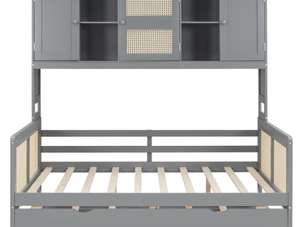 Daybed And All In One Cabinet And Shelf