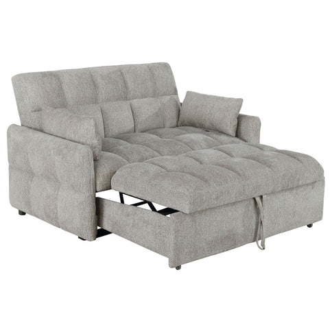 Alvara - Tufted Cushion Pull Out Sleeper Sofa Bed