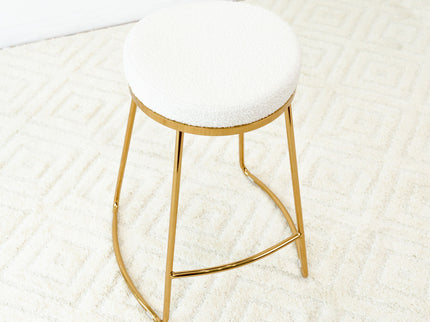 Jane - 26" Mid-Century Modern Luxury Upholstered Stool