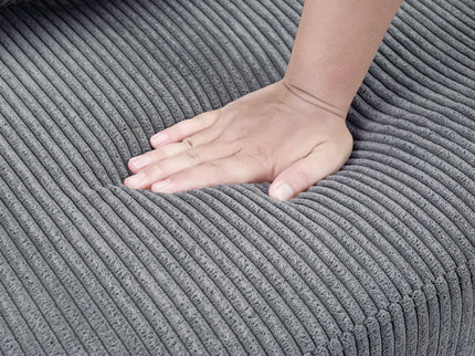 Sleeper Sofa With Foldable Mattress, USB Ports, Side Table & Storage Pocket
