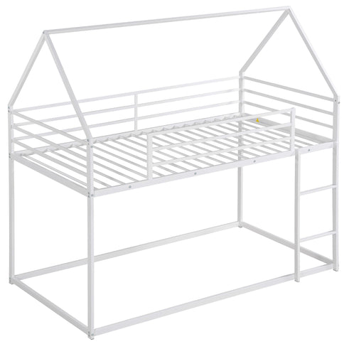 House Bunk Bed With Built In Ladder