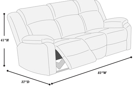 Modern Motion Sofa Set