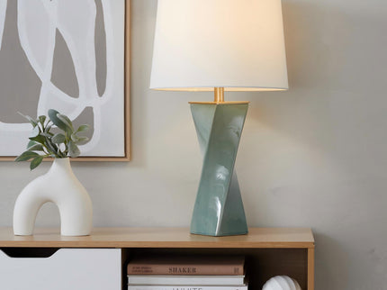 Curvo - Square Contemporary Table Lamp