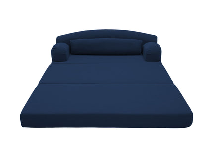 2 Seater Sofa Bed, Compact Foldable Floor Couch
