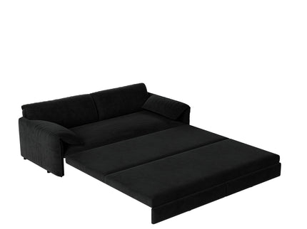 Queen Pull Out Sofa Bed With Side Storage