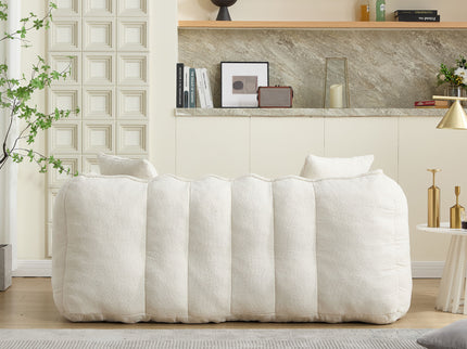 Cozy Beanbag Chair With High Resilience Foam Core For 2