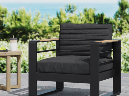 Giovanna - Club Chair Set With Aluminum Frame