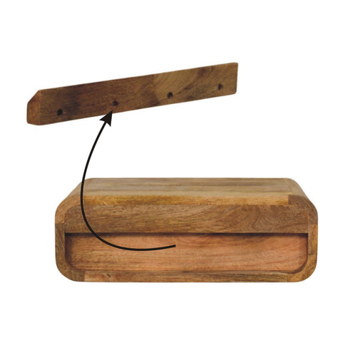 Avora - Wall Mounted 1 Drawer Nightstand