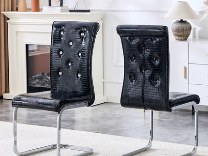 Elegant Design Upholstered Dining Chairs