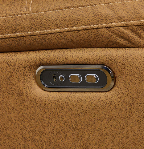 Liyasi - Dual Okin Motor Rocking And 240° Swivel Single Sofa Seat Recliner Chair Infinite Position, Head Rest With Power Function