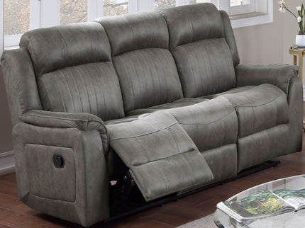 Contemporary Living Room Set, Horizontal And Vertical Tufting