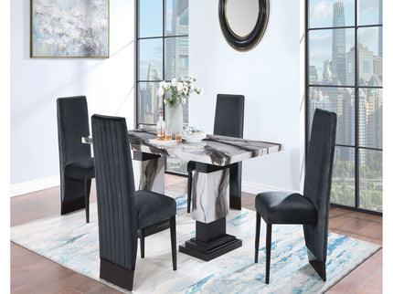 Stacey - Dining Table Set & 4 Chairs