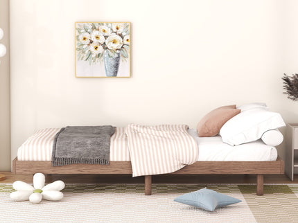 Modern Floating Platform Bed Frame