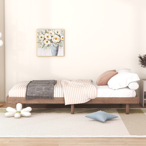 Modern Floating Platform Bed Frame