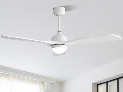 52" Ceiling Fan With Dimmable LED Light, 6 Speed DC Motor, 3 Blades