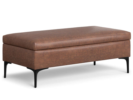 Rebecca - Multifunctional Coffee Table Storage Ottoman With Lift Up Lid
