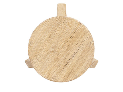 Linden - Round Stool - Light Brown
