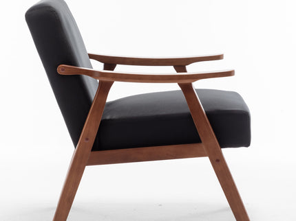 Accent Chair, Classic Mid Century Modern For Extra Seating