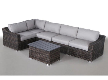 Stylish Sofa Seating Group With Cushions Perfect For Outdoor Gatherings