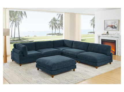 Modern Modular Sectional With Adjustable Back Support