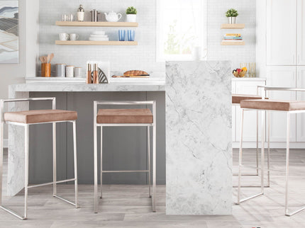 Fuji - Contemporary And Elegant Design Stackable Barstool