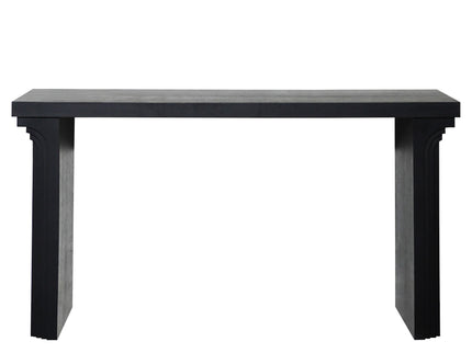 Console Table With Decorative Molding