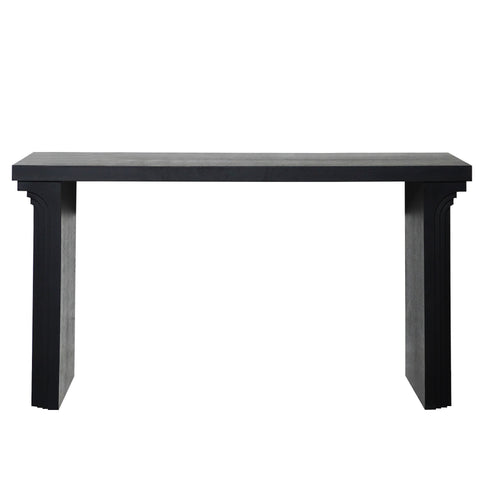 Console Table With Decorative Molding
