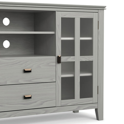 Artisan - Tall TV Media Stand - Gray
