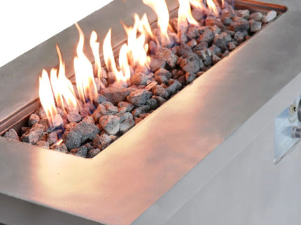 Propane / Gas Outdoor Fire Pit Table Durable Construction