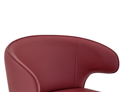 Adjustable Swivel Bar Chair With High Back Support