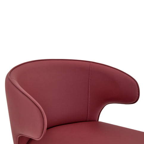 Adjustable Swivel Bar Chair With High Back Support