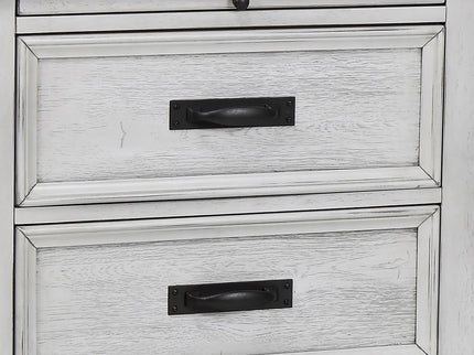 Lockeford - 2 Drawer Nightstand With Pull Out Tray - White