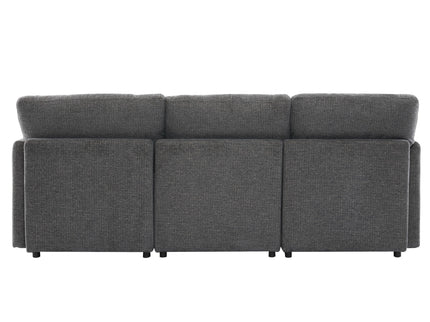 Sectional Sofa Modular U-Shaped With Ottoman & USB Ports