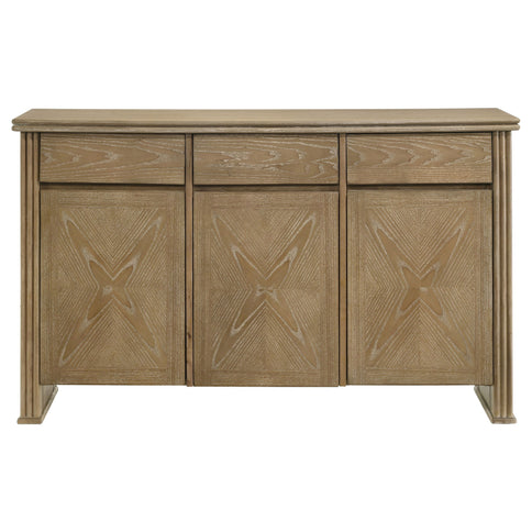 Dreydon - 3 Door Sideboard Server - Light Brown