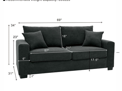 2 Seater Sofa For Living Room