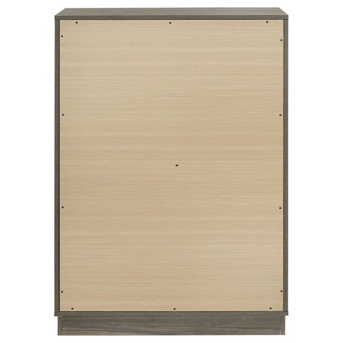 Edmondson - 4 Drawer Chest - Natural / Gray