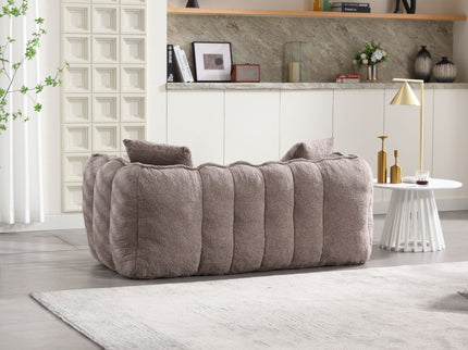 Cozy Beanbag Chair With High Resilience Foam Core For 2