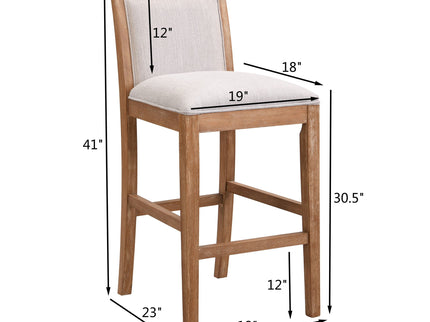 Upholstered Barstools (Set of 2)