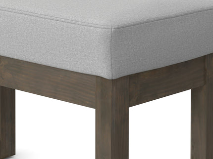 Milltown - Upholstered Ottoman Bench