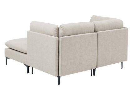 Upholstered Modular Sectional & Tall Legs