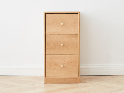 Free-Standing Corner Storage Cabinet For Living Room