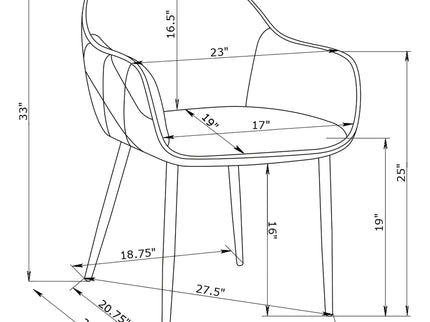 Gresham - Dining Arm Chair (Set of 2)