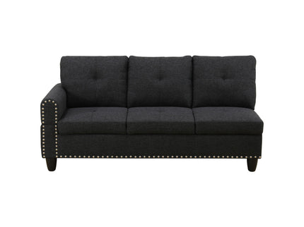 L - Shaped Sectional Sofa With Movable Left Chaise