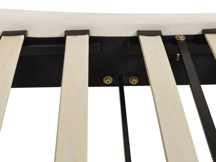 Aspen - Vertical Tufted Modern Headboard Platform Bed Set