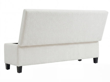 Upholstered Storage Ottoman Bench