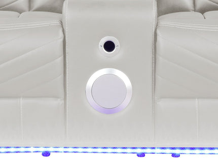 Challenger - LED Power Recliner Loveseat