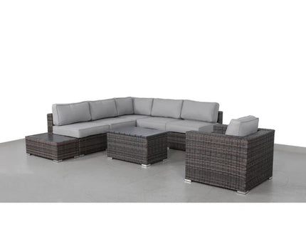 Stylish Entertainment Sectional Set, Outdoor Living