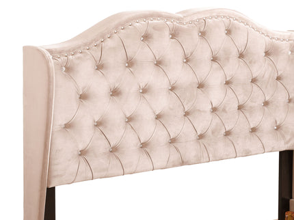 Upholstered Bed Transitional