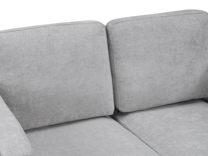 Chaise Lounge Sofa Bed With Dual Layer Armrests For Living Room
