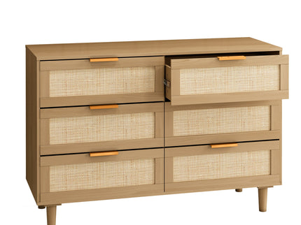 6 Drawer Storage Modern Cabinet For Bedroom